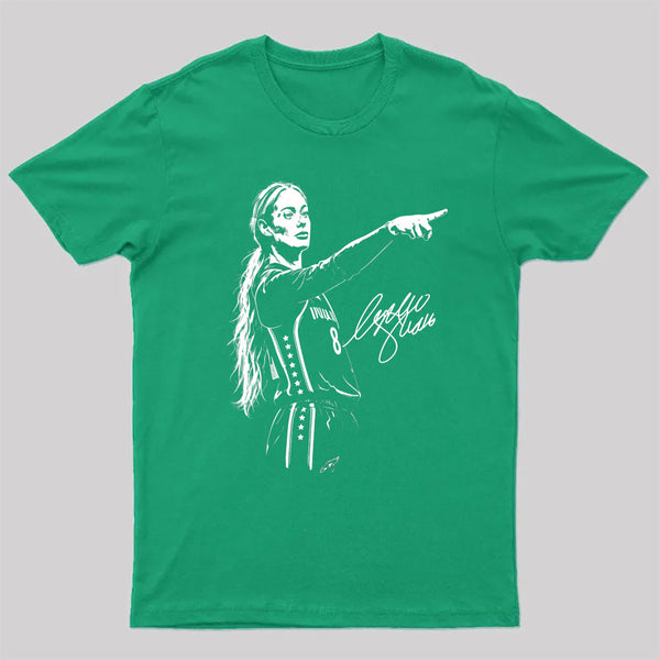 Sophie Cunningham Vintage Basketball Graphic Tee, Retro Sports Fan Unisex Cotton T-Shirt