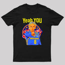 Yeah You Indiana Number 8 Basketball Player Pointing Finger Graphic T-Shirt