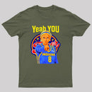 Yeah You Indiana Number 8 Basketball Player Pointing Finger Graphic T-Shirt