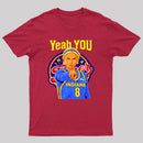 Yeah You Indiana Number 8 Basketball Player Pointing Finger Graphic T-Shirt