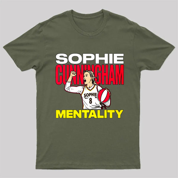 Sophie Cunningham Mentality Volleyball Player Graphic T-Shirt