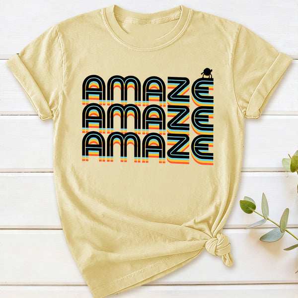 Amaze Stone Rainbow T-Shirt