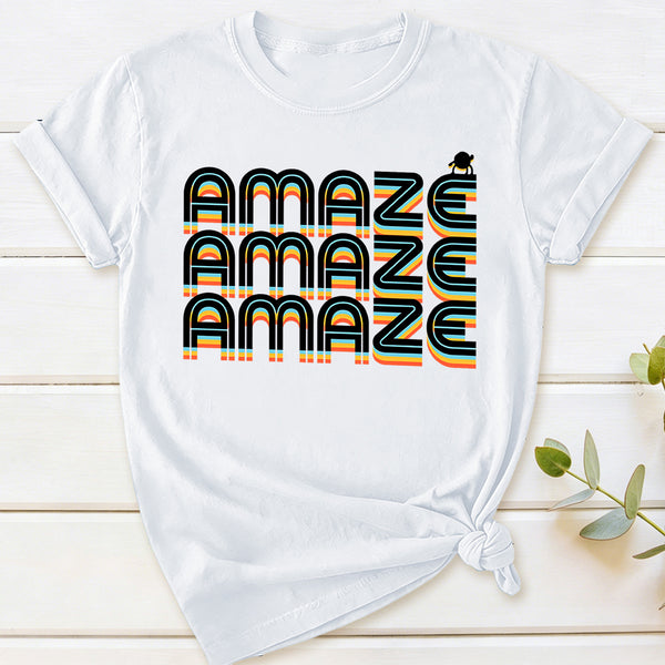Amaze Stone Rainbow T-Shirt