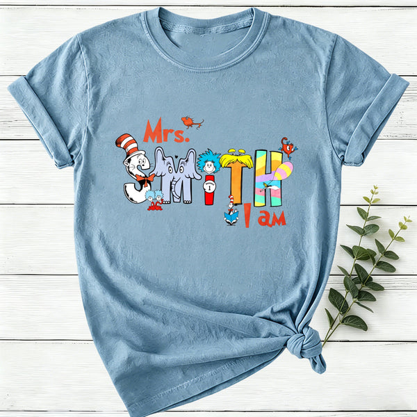 Personalized Name I Am Women T-Shirt