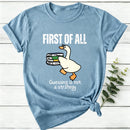 First Of All Guessing Is Not A Strategy Women T-Shirt