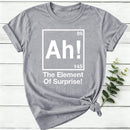 Ah Element Of Surprise Women T-Shirt