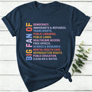 Big Fan Of Human Rights Democracy Women T-Shirt