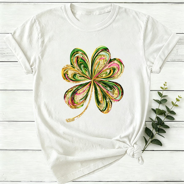 Retro Shamrock Women T-Shirt