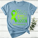 In May We Wear Green Mental Health Awareness Women T-Shirt