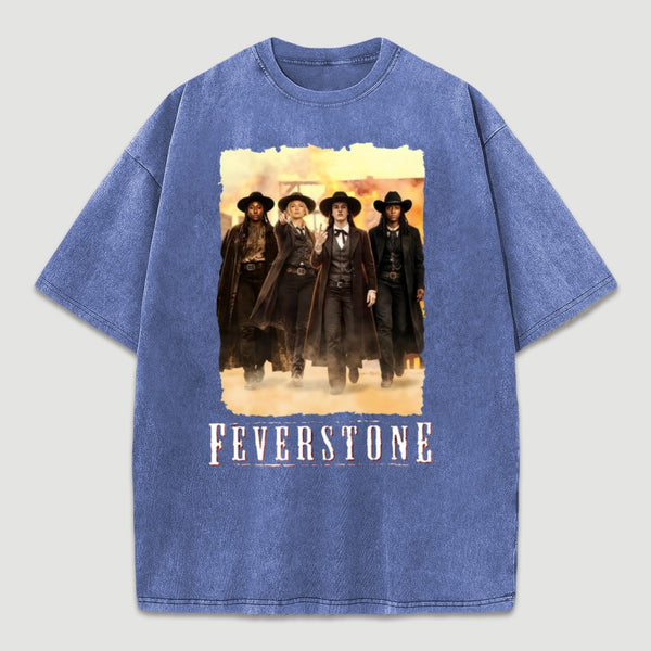 Feverstone Sophie Cunningham And Caitlin Clark Washed T-Shirt