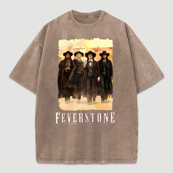 Feverstone Sophie Cunningham And Caitlin Clark Washed T-Shirt