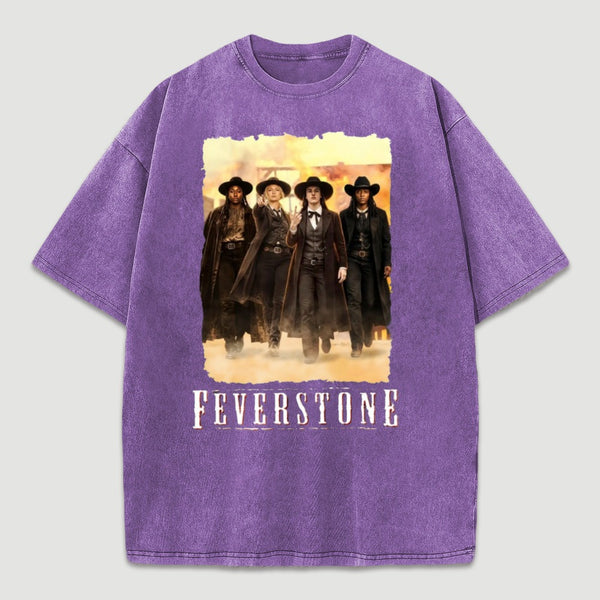 Feverstone Sophie Cunningham And Caitlin Clark Washed T-Shirt