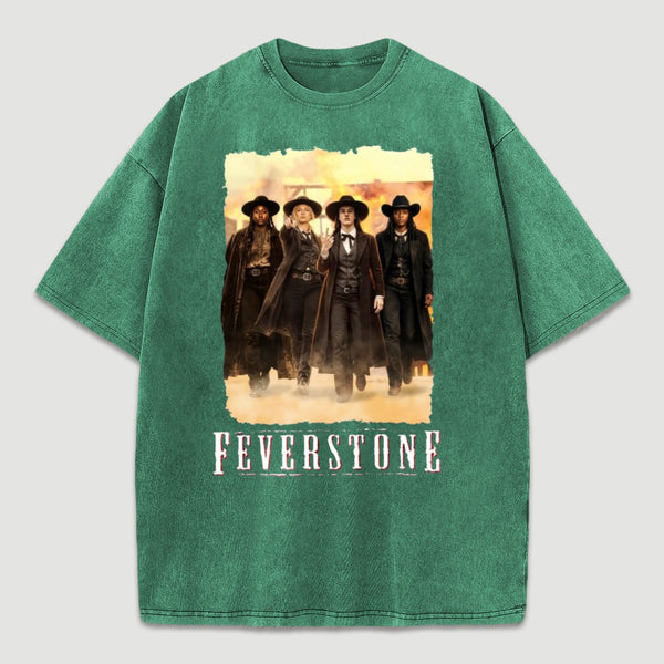 Feverstone Sophie Cunningham And Caitlin Clark Washed T-Shirt