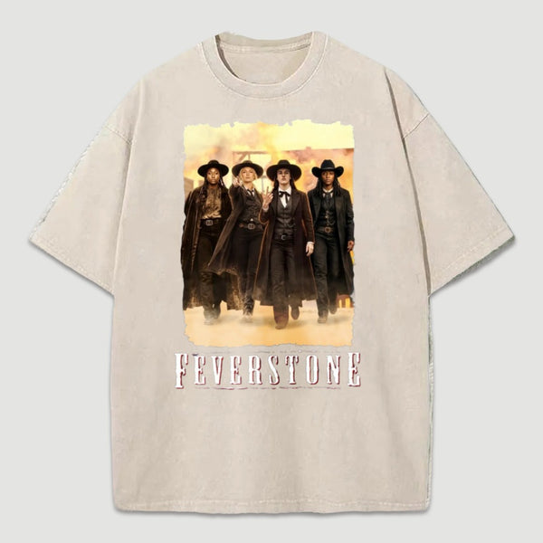 Feverstone Sophie Cunningham And Caitlin Clark Washed T-Shirt