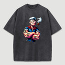 Bold Nautical Design With Pirate Ship Treasure T-Shirt