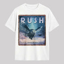 Rush Fifty Something Tour Owl Graphic T-Shirt