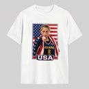 Sophie Cunningham Usa Pride Basketball T-Shirt