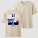 We Will Never Forget 9/11 Memorial T-Shirt
