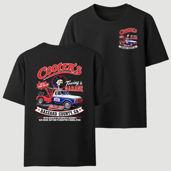 Cooter's Towing Dukes Of Hazzard Movie T-Shirt