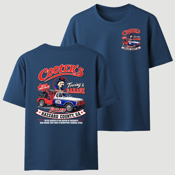 Cooter's Towing Dukes Of Hazzard Movie T-Shirt