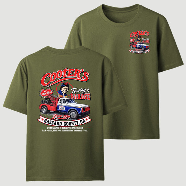 Cooter's Towing Dukes Of Hazzard Movie T-Shirt