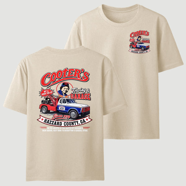 Cooter's Towing Dukes Of Hazzard Movie T-Shirt
