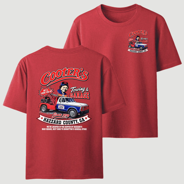 Cooter's Towing Dukes Of Hazzard Movie T-Shirt