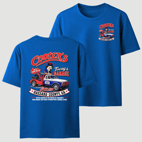 Cooter's Towing Dukes Of Hazzard Movie T-Shirt