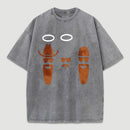To Honor Frank Beard Vintage Retro Rock Washed T-Shirt