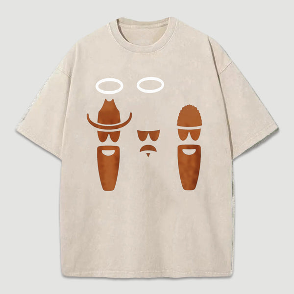 To Honor Frank Beard Vintage Retro Rock Washed T-Shirt