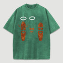 To Honor Frank Beard Vintage Retro Rock Washed T-Shirt