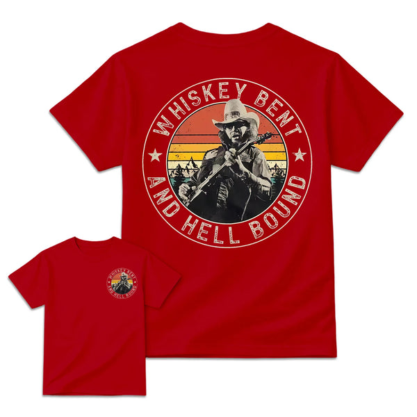 Vintage Country Music T-Shirt, Retro Outlaw Cowboy Graphic Tee, Western Unisex Shirt