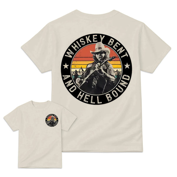 Vintage Country Music T-Shirt, Retro Outlaw Cowboy Graphic Tee, Western Unisex Shirt