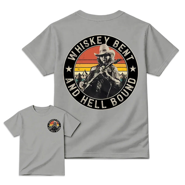 Vintage Country Music T-Shirt, Retro Outlaw Cowboy Graphic Tee, Western Unisex Shirt