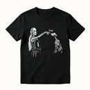 Sophie Point Dog Skeleton Boop Basketball Halloween T-Shirt