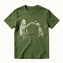 Sophie Point Dog Skeleton Boop Basketball Halloween T-Shirt