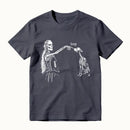 Sophie Point Dog Skeleton Boop Basketball Halloween T-Shirt