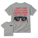 They Live I Have Come Here To Chew Bubblegum Vintage 80S Sci-Fi Horror Movie T-Shirt