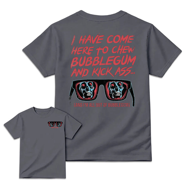 They Live I Have Come Here To Chew Bubblegum Vintage 80S Sci-Fi Horror Movie T-Shirt