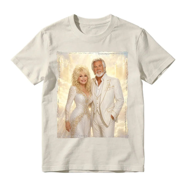 Retro Dolly And Kenny Heaven's Gate Angelic Graphic T Shirt