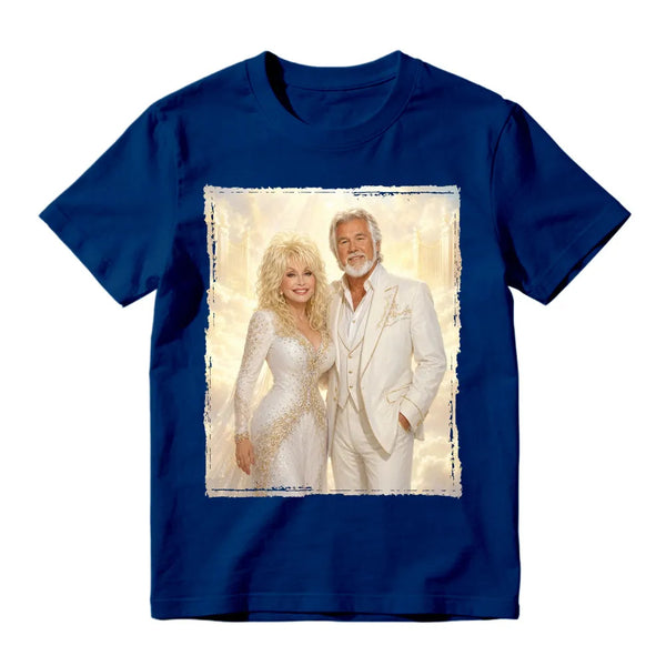 Retro Dolly And Kenny Heaven's Gate Angelic Graphic T Shirt