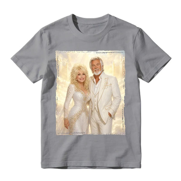 Retro Dolly And Kenny Heaven's Gate Angelic Graphic T Shirt