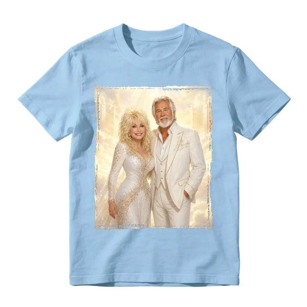 Retro Dolly And Kenny Heaven's Gate Angelic Graphic T Shirt