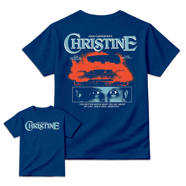 Christ1Ne Inspired Retro Car Horror Movie Graphic T-Shirt