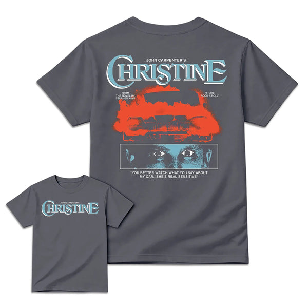Christ1Ne Inspired Retro Car Horror Movie Graphic T-Shirt