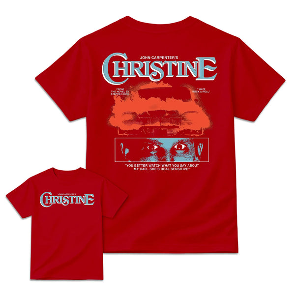 Christ1Ne Inspired Retro Car Horror Movie Graphic T-Shirt