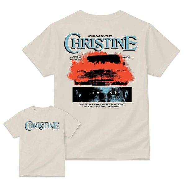 Christ1Ne Inspired Retro Car Horror Movie Graphic T-Shirt