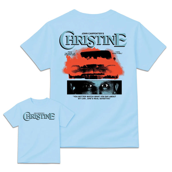 Christ1Ne Inspired Retro Car Horror Movie Graphic T-Shirt
