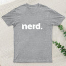 Nerd Vintage Grunge Effect T-Shirt