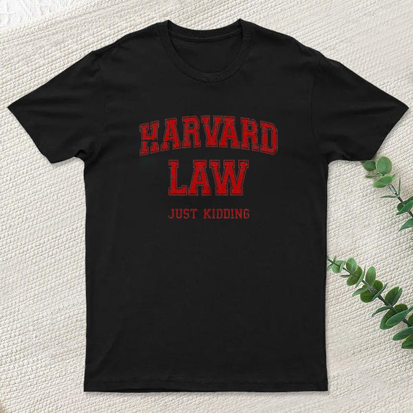 Vintage Harvard Law Jokes T-Shirt